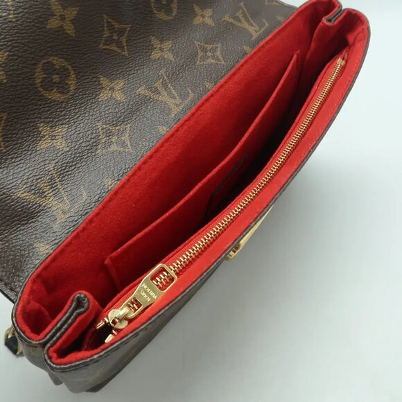 Louis Vuitton Saint Placide Brown Monogram Canvas Shoulder Bag 1230-041725 - Picture 10 of 12